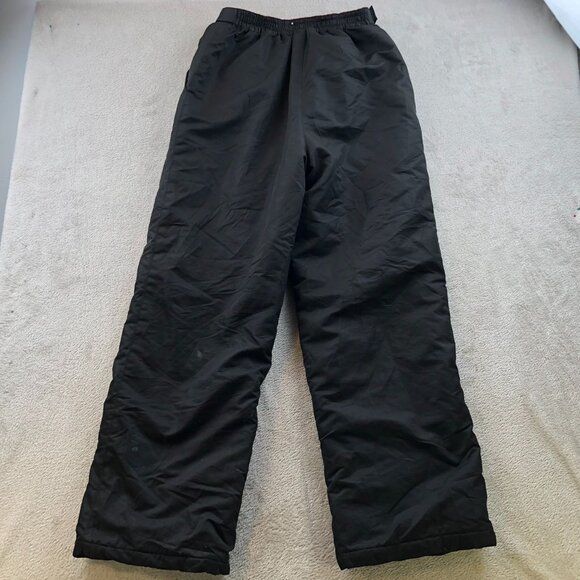 SwissTech Boys Snow Pants Size XL Outdoors Winter Insulated Pull On Hiking Black - Picture 10 of 10